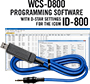 WCS-D800 Programming Kit