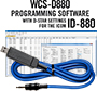 WCS-D880 Programming Kit