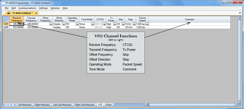 free radio programing software for the ft 8500