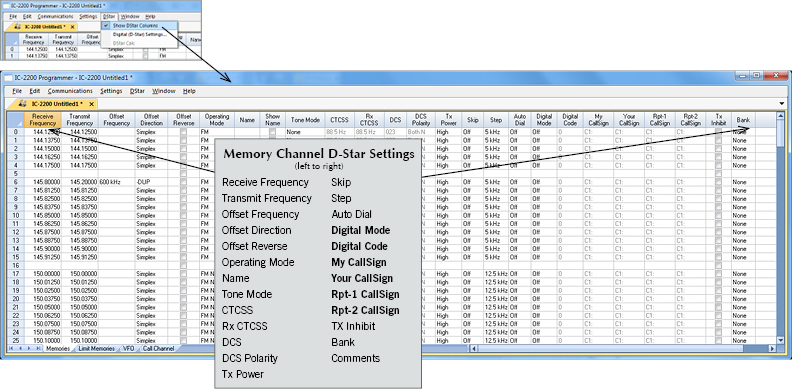 Icom cloning software